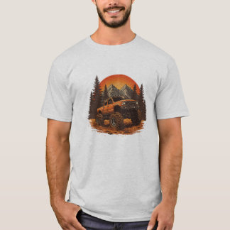 Camiseta Camión de aventura fuera de carretera