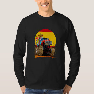 Camiseta Camión de barro de Ilustracion Guay con España Fla