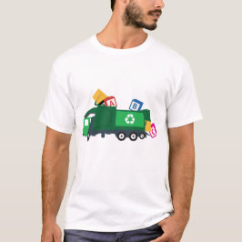 Camiseta Camión de basura de reciclaje ABC