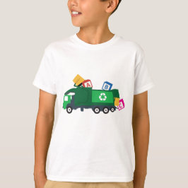 Camiseta Camión de basura de reciclaje ABC