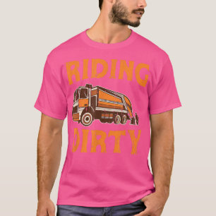 Camiseta Camión de basura de reciclaje sucio - Biodo