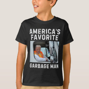 Camiseta Camión de basura del hombre de basura favorito de