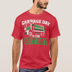 Camiseta Camión de basura gestión de residuos día de la bas