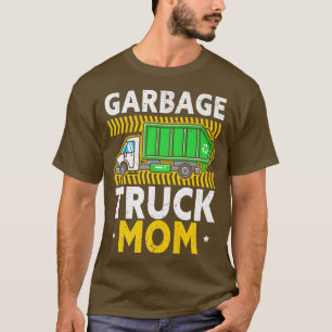 Camiseta Camión de basura mamá Masa de reciclaje de gestión