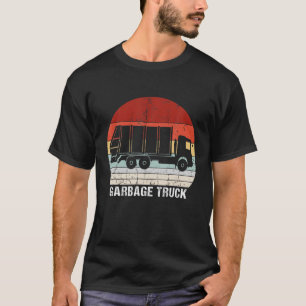 Camiseta Camión De Basura Pajamas Retro Vintage Para Camión