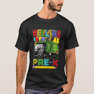 Camiseta Camión De Basura Para Niños De Vuelta Al Colegio E