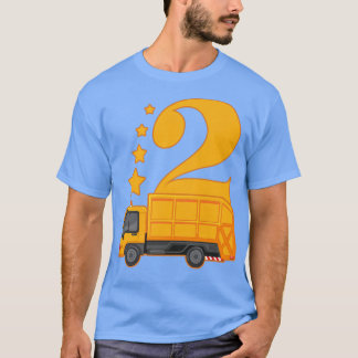 Camiseta Camión de basura para niños Hombre de la basura añ