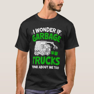 Camiseta Camión De Basura Para Niños Niños Hombres Mujeres