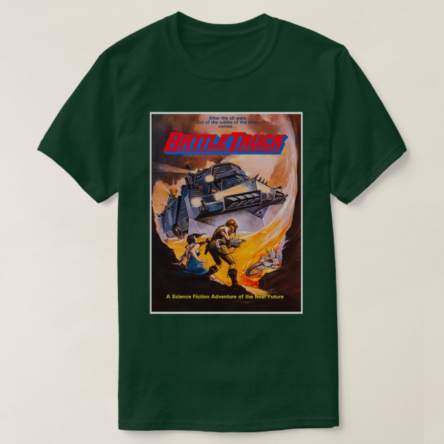 Camiseta Camión de batalla (Diseño del anverso)