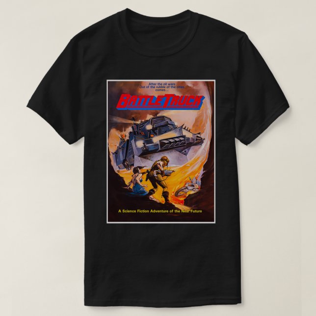 Camiseta Camión de batalla 2 (Diseño del anverso)