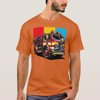 Camiseta Camión de bomberos 17