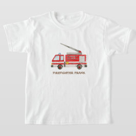 Camiseta Camión de bomberos de bomberos