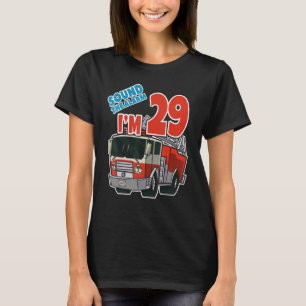 Camiseta Camión de bomberos de bomberos de bomberos de cump