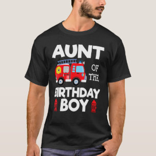 Camiseta Camión de bomberos de cumpleaños, niño pequeño bom