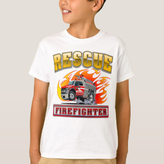 Camiseta Camión de bomberos de dibujos animados