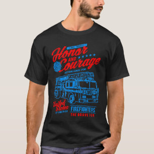 Camiseta Camión de bomberos del Departamento de Bomberos de