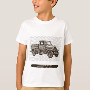 Camiseta Camión de bomberos divertido para niños