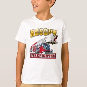 Camiseta camión de bomberos personalizados