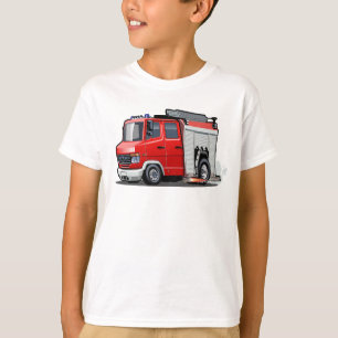 Camiseta camión de bomberos personalizados