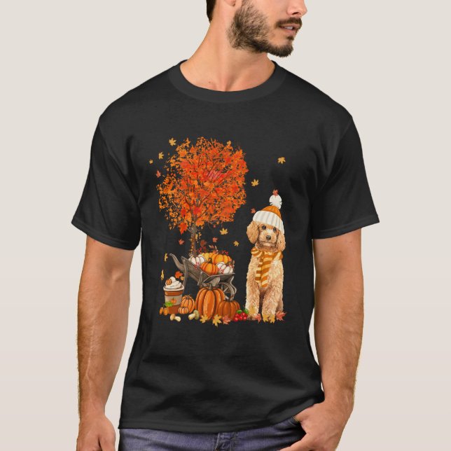 Camiseta Camión de calabaza de perro de perro de perro de p (Anverso)