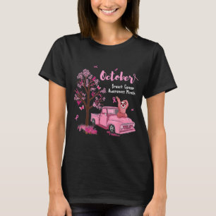 Camiseta Camión de calabaza rosa de cinta de calabaza Slot