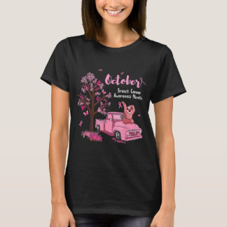 Camiseta Camión de calabaza rosa de cinta de calabaza Sloth