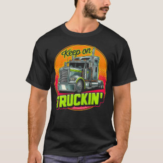 Camiseta Camión de camión retro Camión camionero