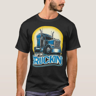 Camiseta Camión de camión retro Camión camionero