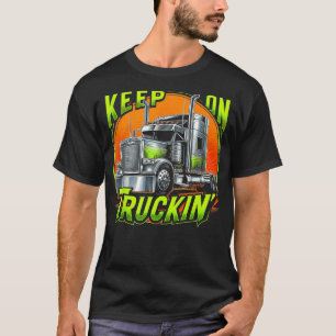 Camiseta Camión de camión retro Camión camionero