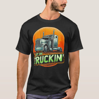 Camiseta Camión de camión retro Camión camionero
