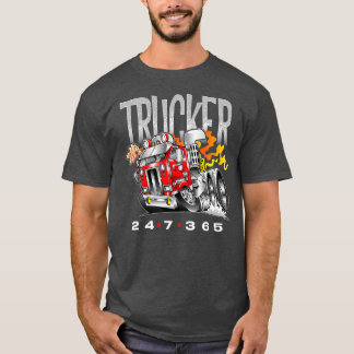 Camiseta Camión de camionetas para hombres mujeres Camión