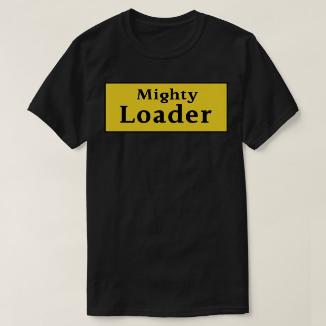 Camiseta Camión de carga potente (Diseño del anverso)