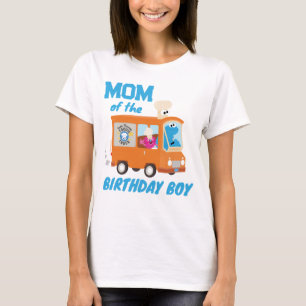 Camiseta Camión de comida con monstruo de la cocina, madre