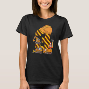 Camiseta Camión de construcción 3.ᵉʳ Nacer Boy Excavator 3