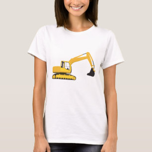Camiseta Camión de construcción de excavadoras