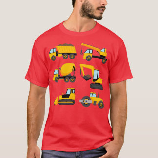 Camiseta Camión de construcción gracioso 2