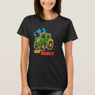 Camiseta Camión de construcción infantil excavadora de niño