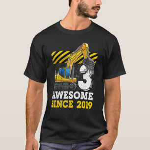 Camiseta Camión de construcción infantil excavadora de niño