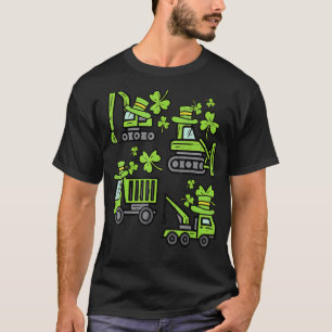 Camiseta Camión de construcción irlandés Crane Toddler Boys