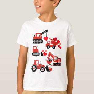 Camiseta Camión de Construcción Te Encuentro Divertido Niño