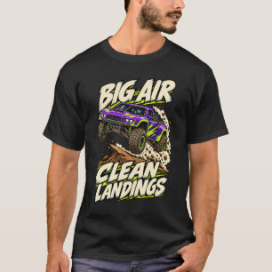 Camiseta Camión de Curso Corto Big Air Aterrizajes Limpios