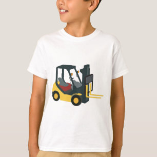 Camiseta Camión de elevación de horquilla