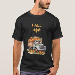 Camiseta Camión de eluya de otoño
