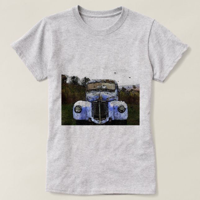 Camiseta Camión de época (Diseño del anverso)