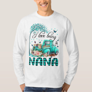 Camiseta Camión de flores me encanta ser Mola de arte de ma