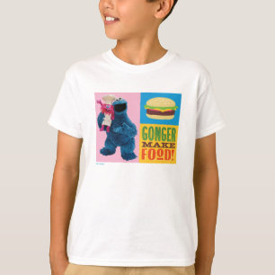 Camiseta Camión de foodie de Cookie Monster   Gonger Make F