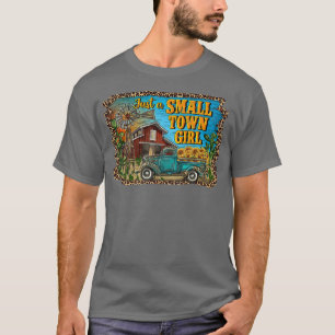 Camiseta Camión de girasol leopardo solo Chica Weste