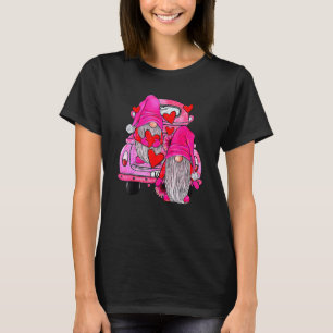 Camiseta Camión de Gnomos Rosas San Valentín Cargas de Amor