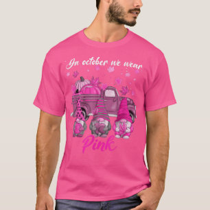 Camiseta Camión De Granja Gnome En Octubre Usamos Ca De Pec