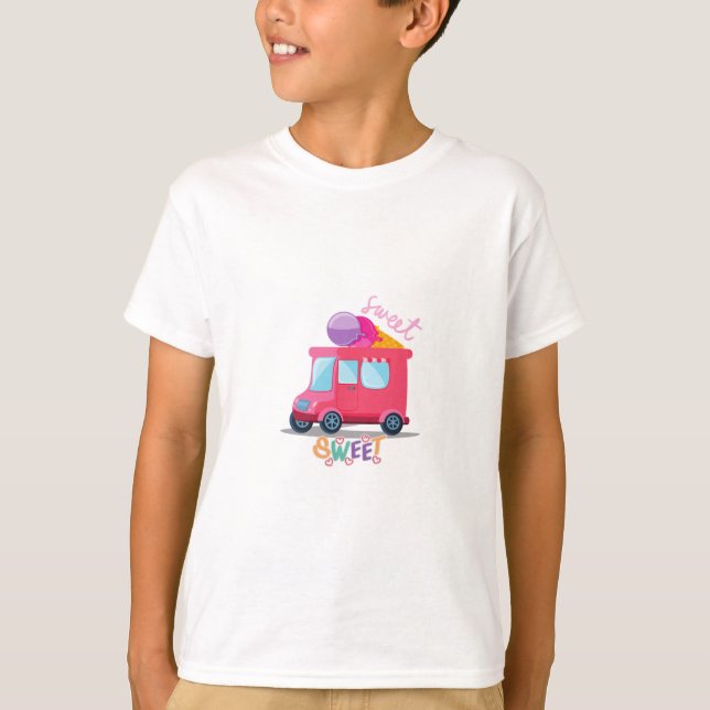 Camiseta camión de helados (Anverso)